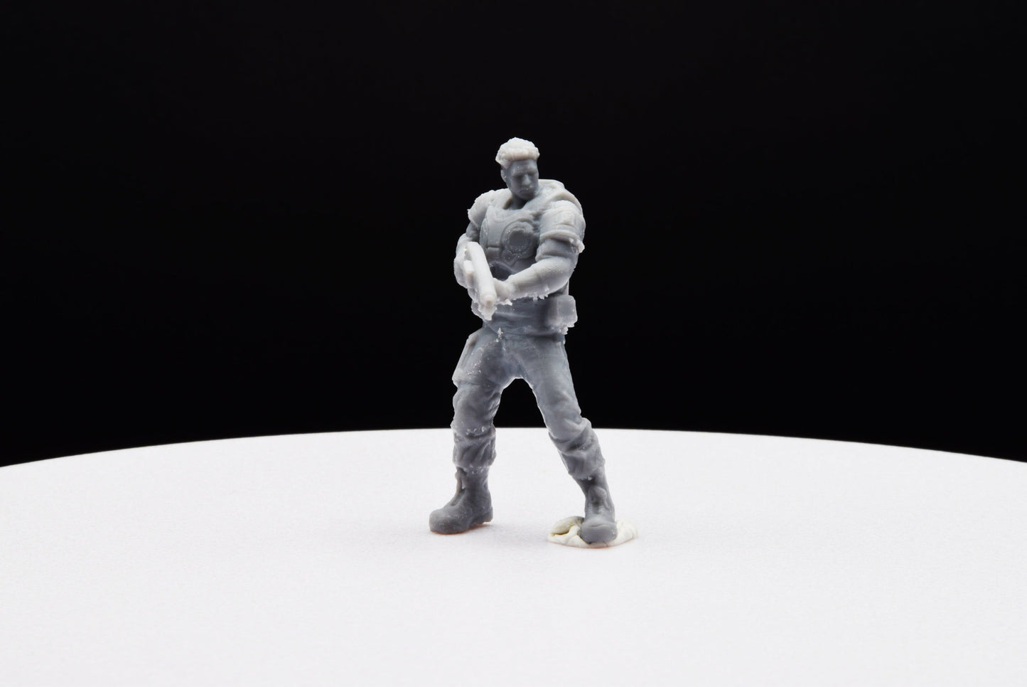 Gears Of War COG Del Walker Ot Miniature - TheSTLSmith - 3D Printed with high quality resin for Skirmish/D&D games
