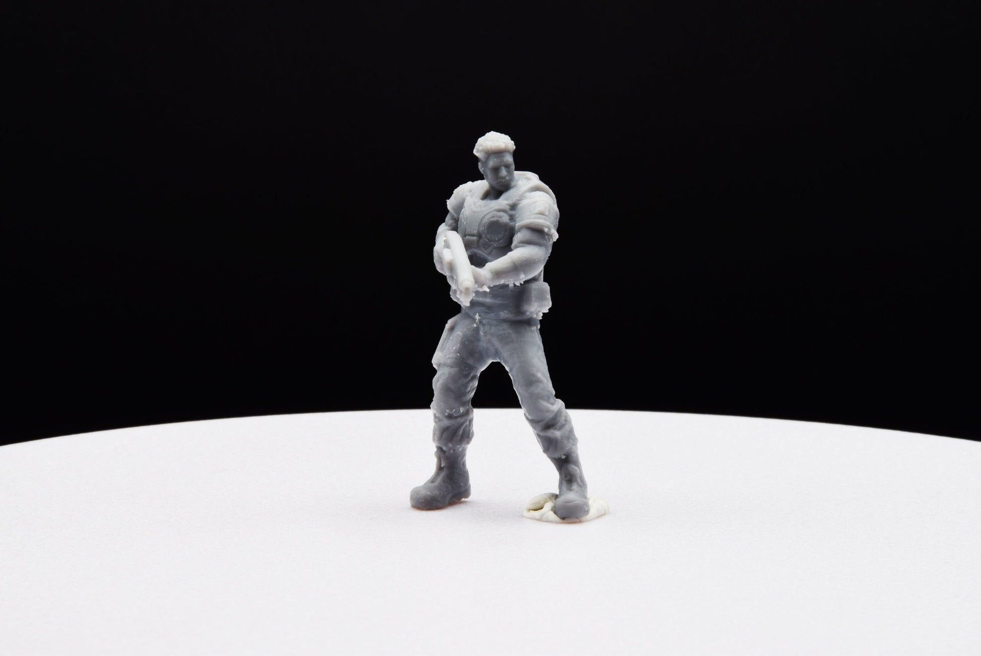 Gears Of War COG Del Walker Ot Miniature - TheSTLSmith - 3D Printed with high quality resin for Skirmish/D&D games