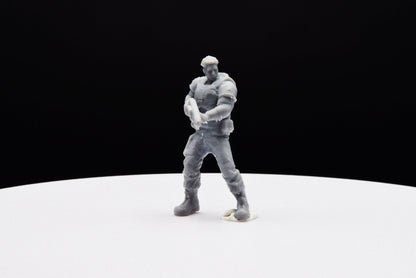 Gears Of War COG Del Walker Ot Miniature - TheSTLSmith - 3D Printed with high quality resin for Skirmish/D&D games