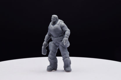 Gears Of War Dominic Santiago Summer Ot Miniature - TheSTLSmith - 3D Printed with high quality resin for Skirmish/D&D games