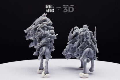 Goblin Rider - Davale Games - 3D Printed with high quality resin for LOTR/D&D games