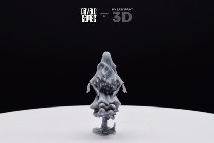 Forest Elven Queen - Davale Games - 3D Printed with high quality resin for LOTR/D&D games