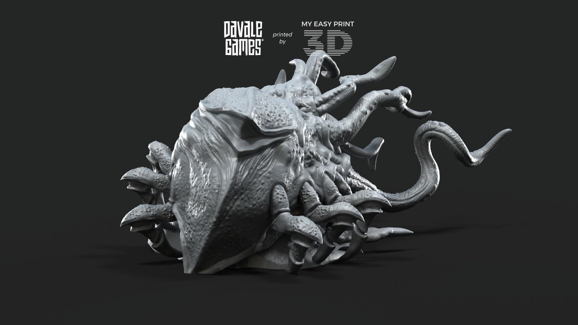 Kraken - Goblins of the cave - Davale Games - 3D Printed with high quality resin for LOTR/D&D games