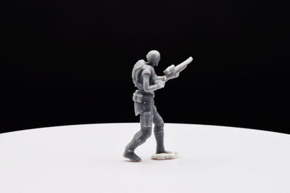 Gears Of War COG Kait Diaz Ot Miniature - TheSTLSmith - 3D Printed with high quality resin for Skirmish/D&D games