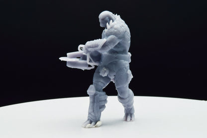 Gears Of War Swarm Scion Buzzkill Ot Miniature - TheSTLSmith - 3D Printed with high quality resin for Skirmish/D&D games