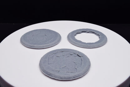 Gears Of War E-Holes Open Sinking Destroyed Miniature - TheSTLSmith - 3D Printed with high quality resin for Skirmish/D&D games