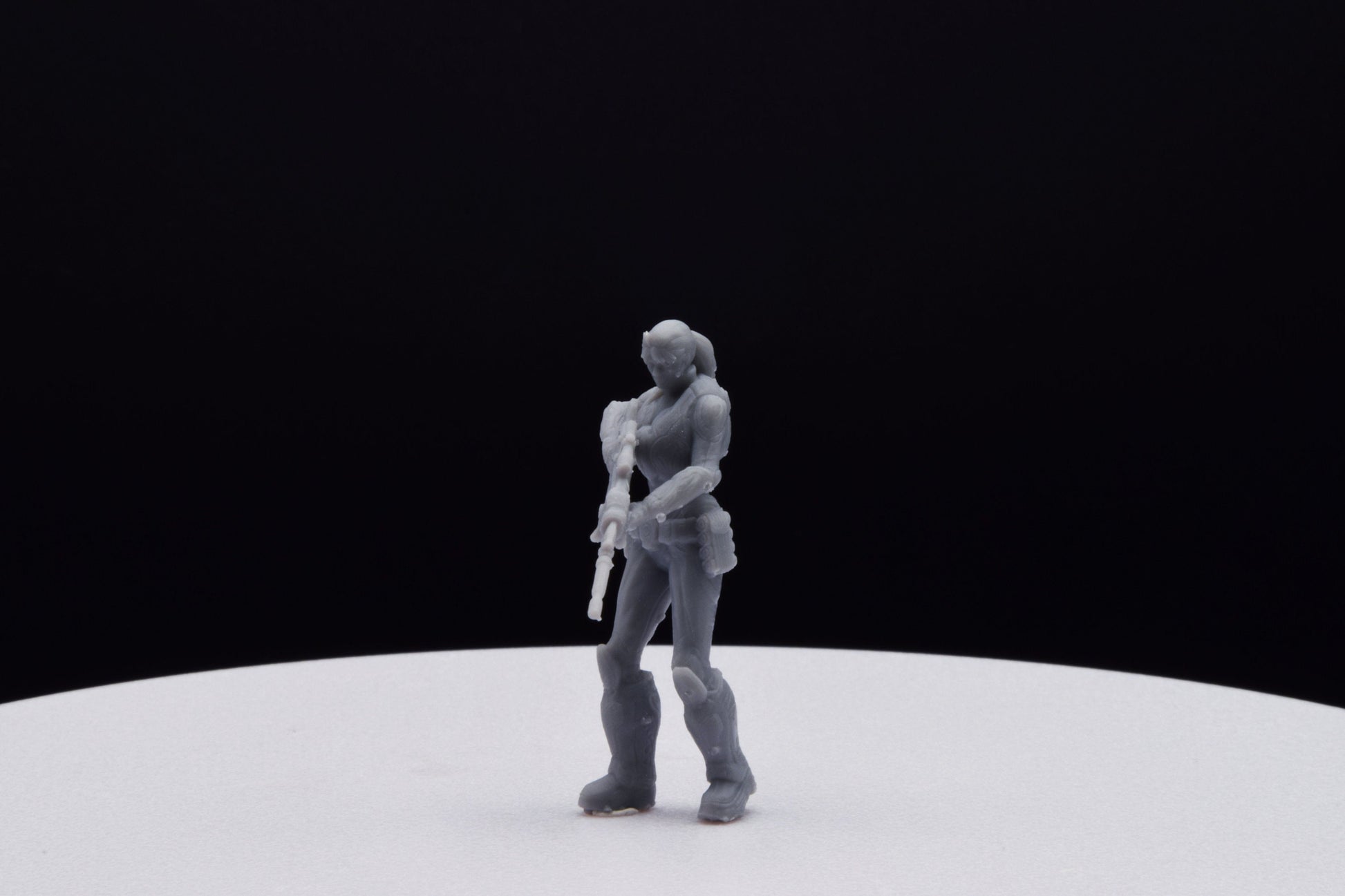 Gears Of War Sofia Hendrik Ot Miniature - TheSTLSmith - 3D Printed with high quality resin for Skirmish/D&D games