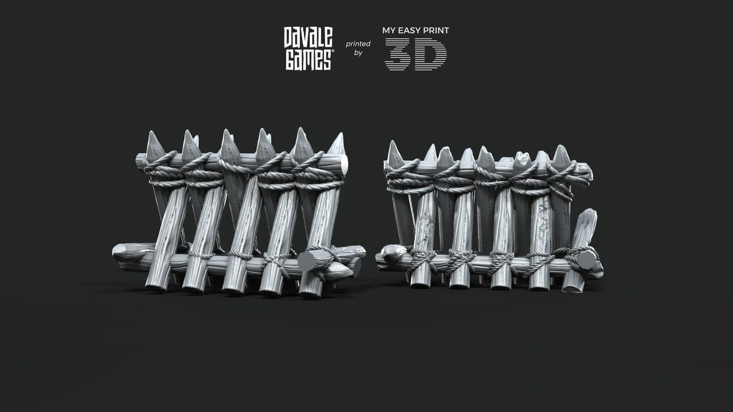 Fellmount Reavers Props - Scenery/Terrain - Davale Games - 3D Printed with high quality resin for LOTR/D&D games