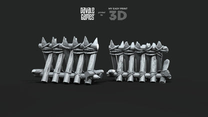 Fellmount Reavers Props - Scenery/Terrain - Davale Games - 3D Printed with high quality resin for LOTR/D&D games