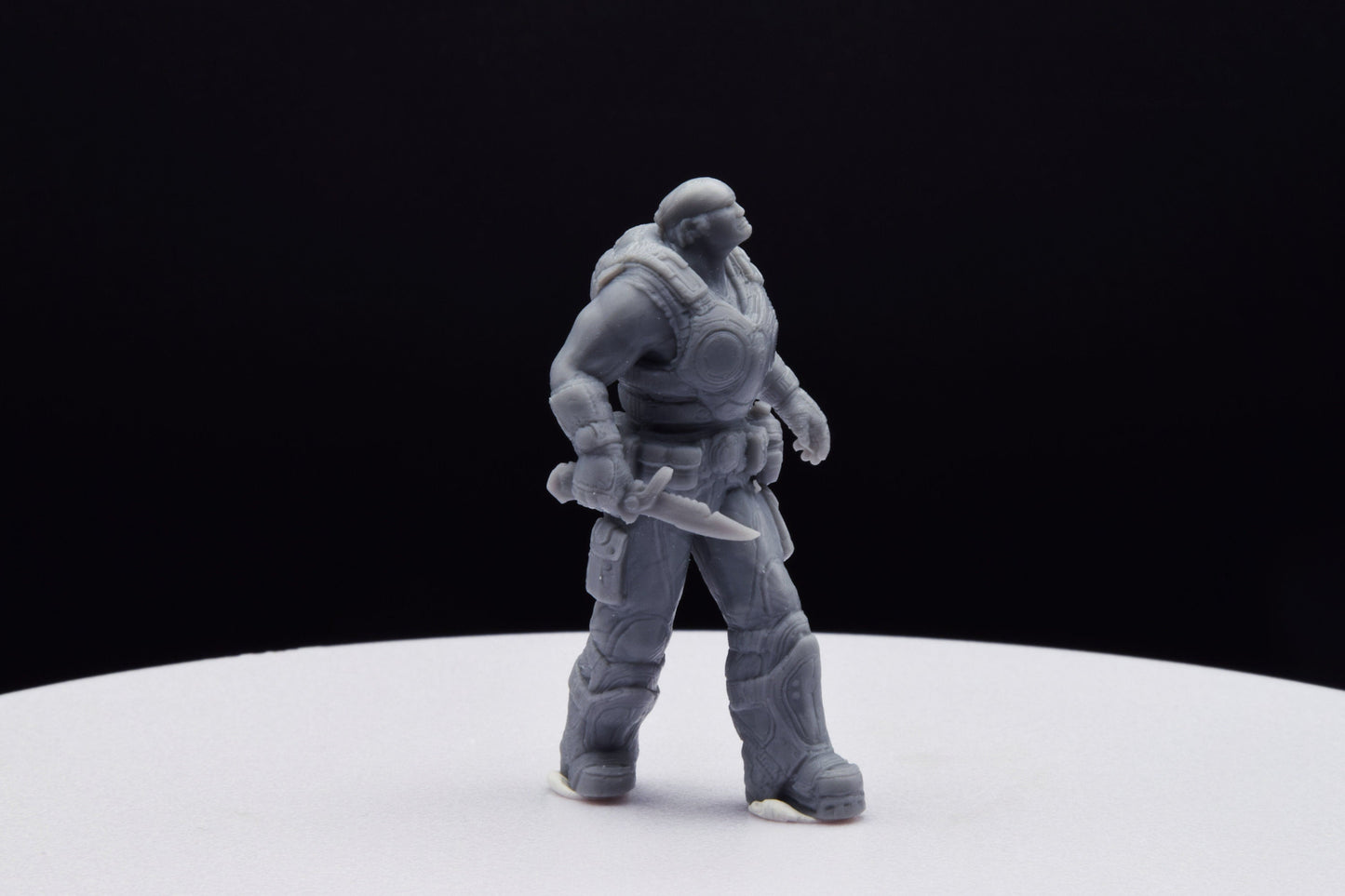 Gears Of War Marcus Fenix Summer Ot Miniature - TheSTLSmith - 3D Printed with high quality resin for Skirmish/D&D games