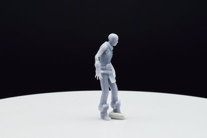 Gears Of War Ashman Ot Miniature - TheSTLSmith - 3D Printed with high quality resin for Skirmish/D&D games