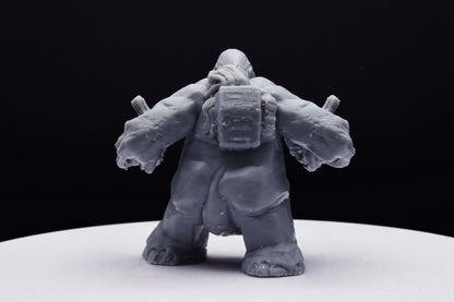 Doom Mancubus Miniature - Fanmade - TheSTLSmith - 3D Printed with high quality resin for Skirmish/D&D games