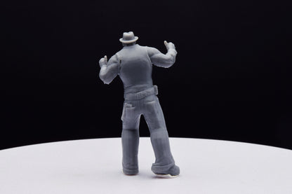 Gears Of War Augustus Cole Civilian Ot Miniature - TheSTLSmith - 3D Printed with high quality resin for Skirmish/D&D games