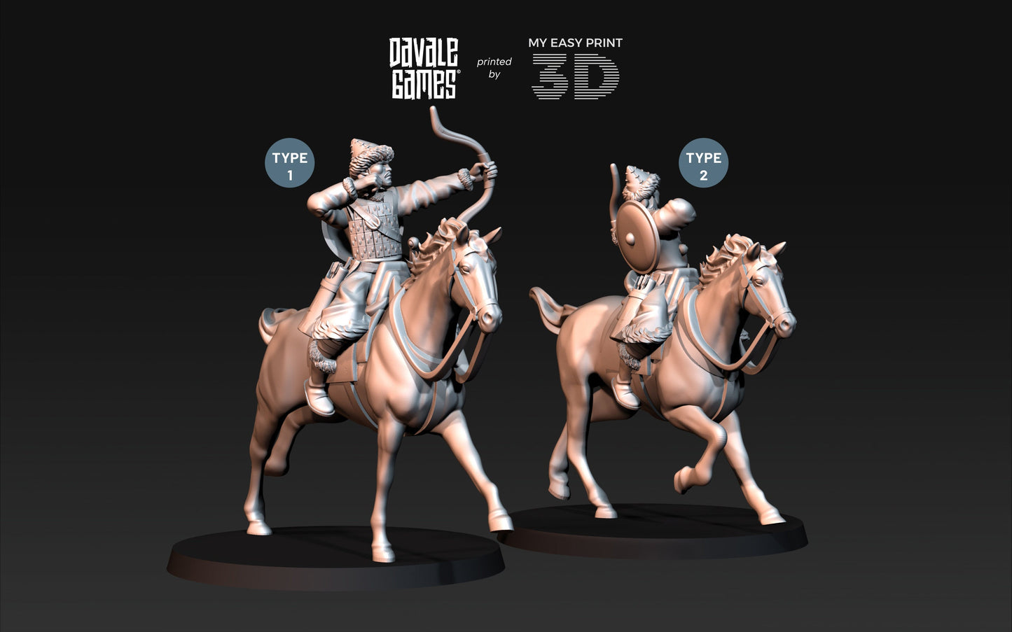 The Huns Mounted Archers - Battle of The Catalaunian Plains - Davale Games - Historical games