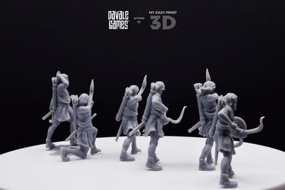 Toxotaï Archers (ZEUS) - Mythology at Wars - Davale Games - Historical games - 3D Printed with high quality resin