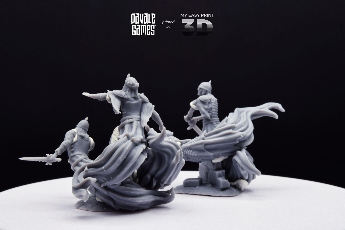 Shadows of Anagar - Dead City - Davale Games - 3D Printed with high quality resin for LOTR/D&D games