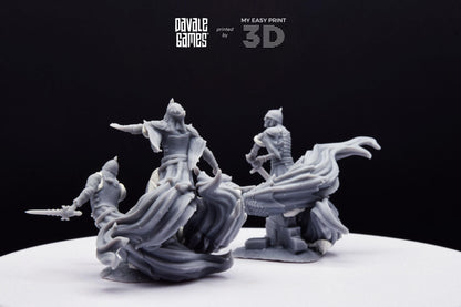 Shadows of Anagar - Dead City - Davale Games - 3D Printed with high quality resin for LOTR/D&D games