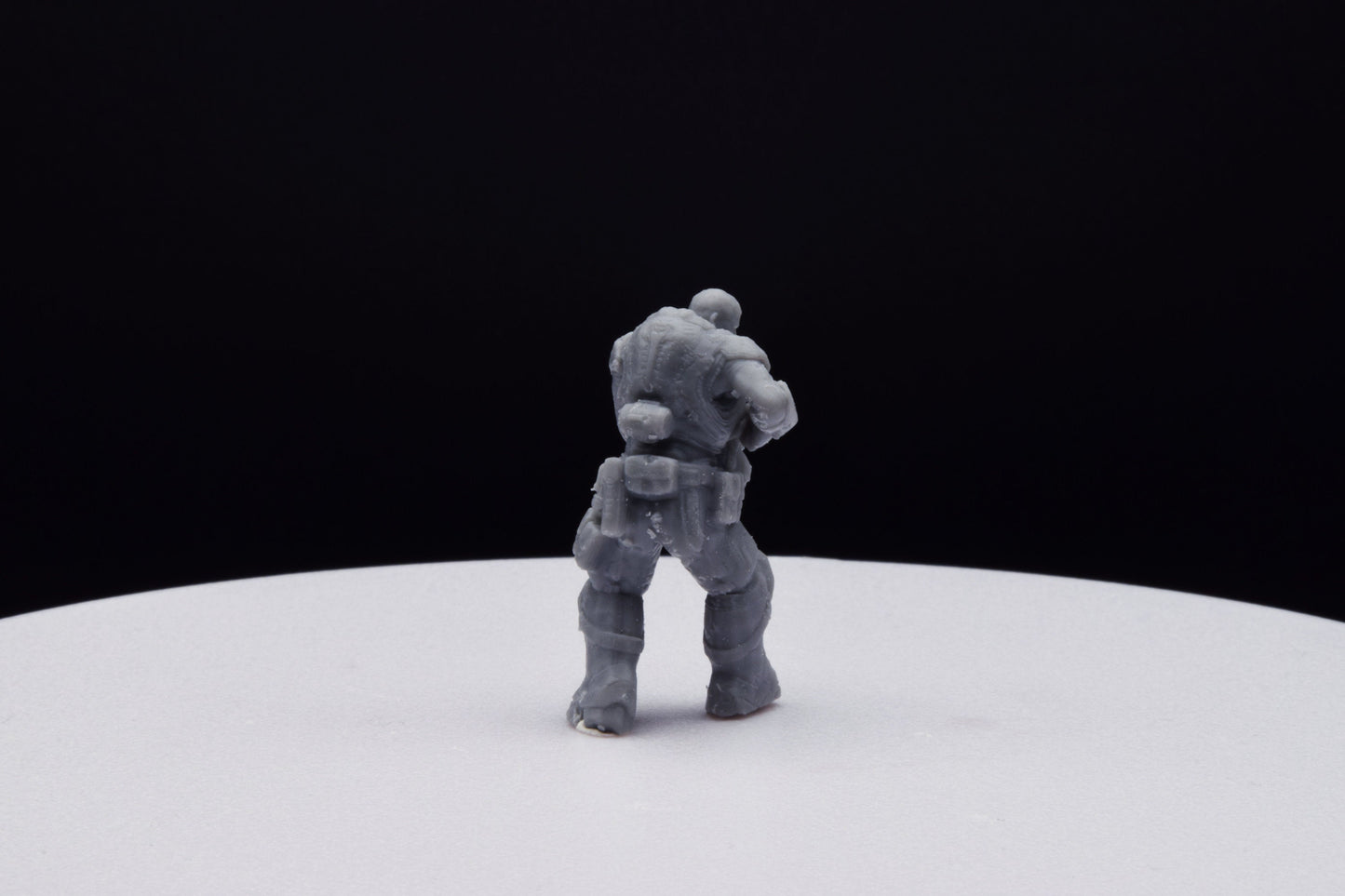 Gears Of War Garron Paduk Ot Miniature - TheSTLSmith - 3D Printed with high quality resin for Skirmish/D&D games