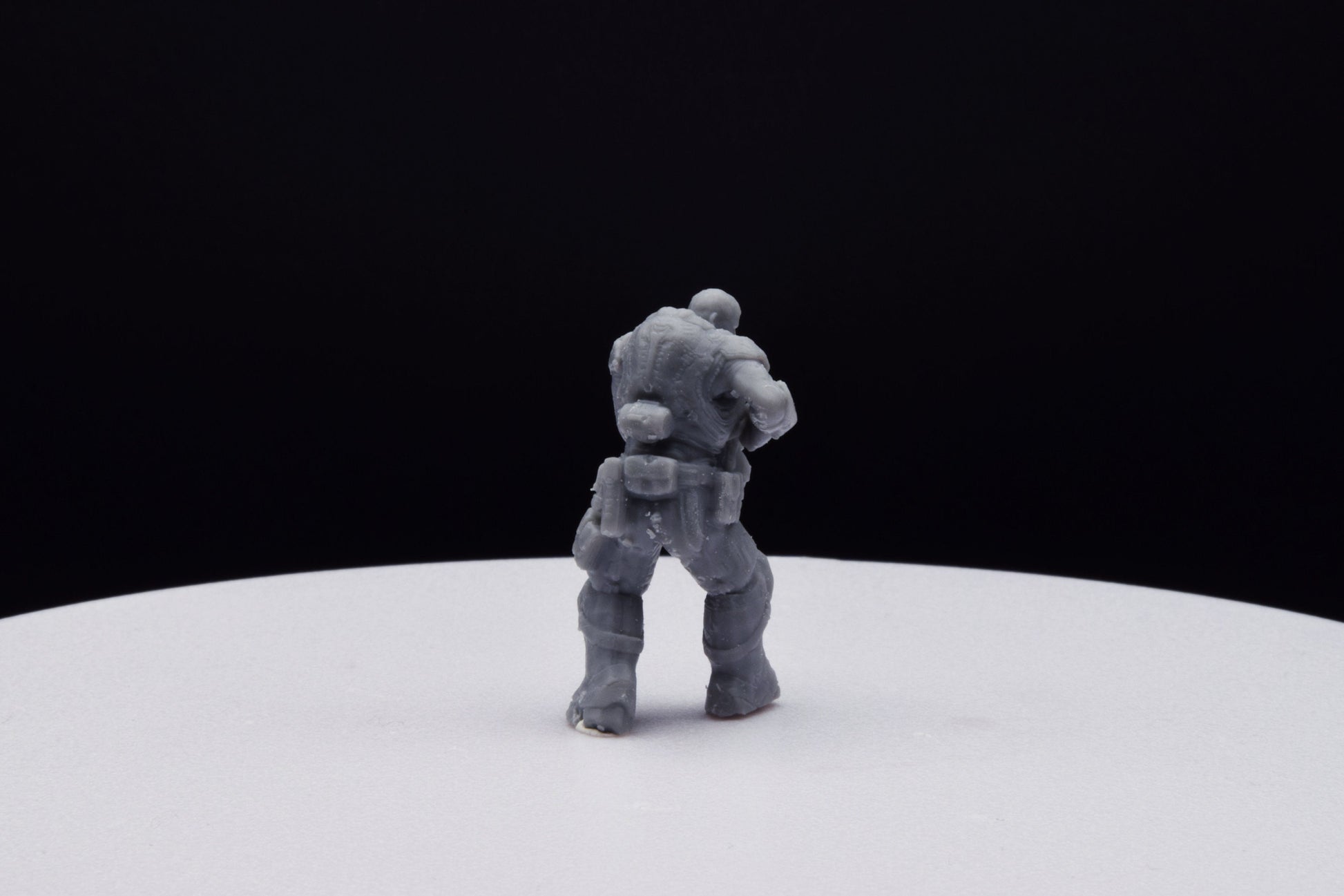 Gears Of War Garron Paduk Ot Miniature - TheSTLSmith - 3D Printed with high quality resin for Skirmish/D&D games