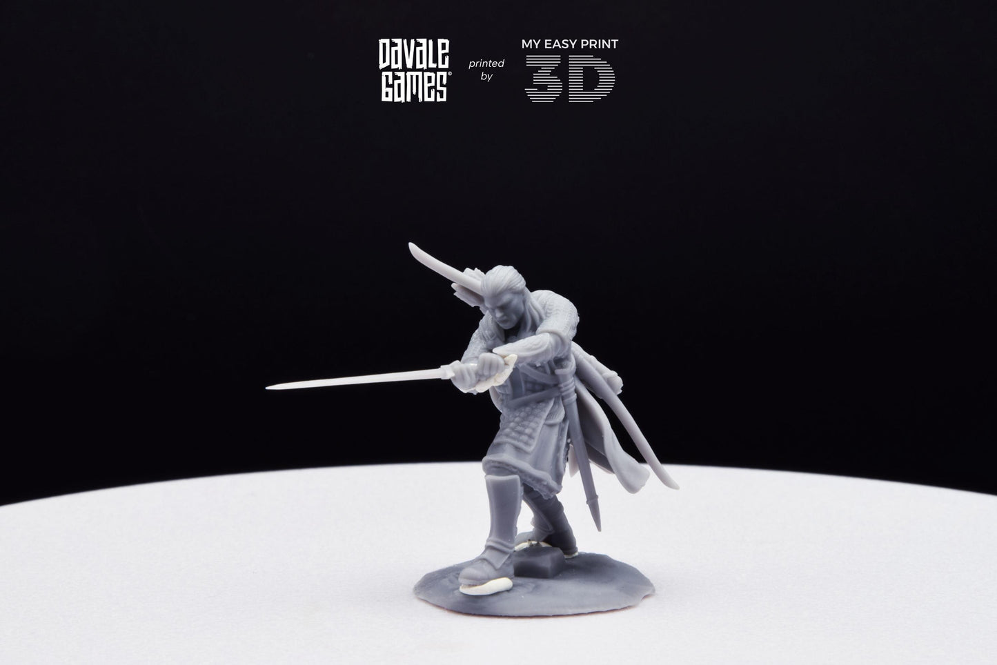 Aranäe, The King&#39;s son - Dead City - Davale Games - 3D Printed with high quality resin for LOTR/D&D games