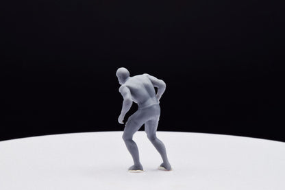 Doom Zombie Morgue Miniature - Fanmade - TheSTLSmith - 3D Printed with high quality resin for Skirmish/D&D games
