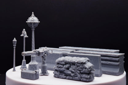 Gears Of War COG Scatter Pack Scenery Miniature - TheSTLSmith - 3D Printed with high quality resin for Skirmish/D&D games