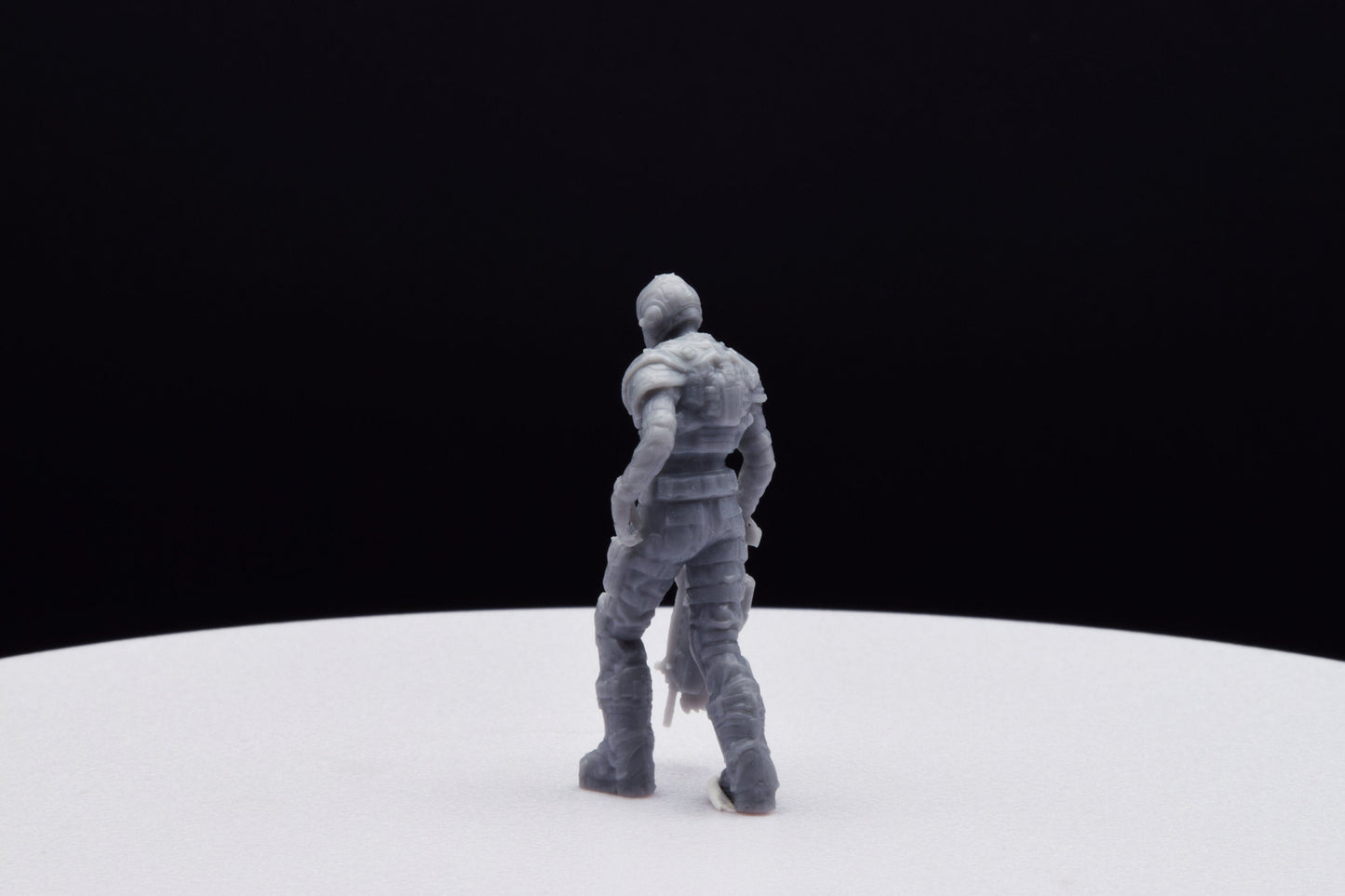 Gears Of War COG Soldier Winter Female Miniature - TheSTLSmith - 3D Printed with high quality resin for Skirmish/D&D games