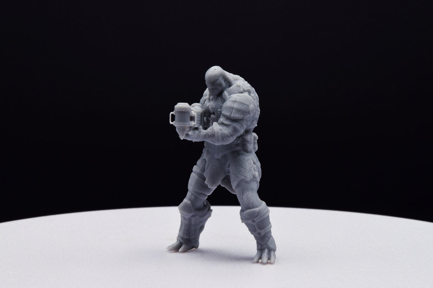 Gears Of War Swarm Scion Dropshot [4] Miniature - TheSTLSmith - 3D Printed with high quality resin for Skirmish/D&D games