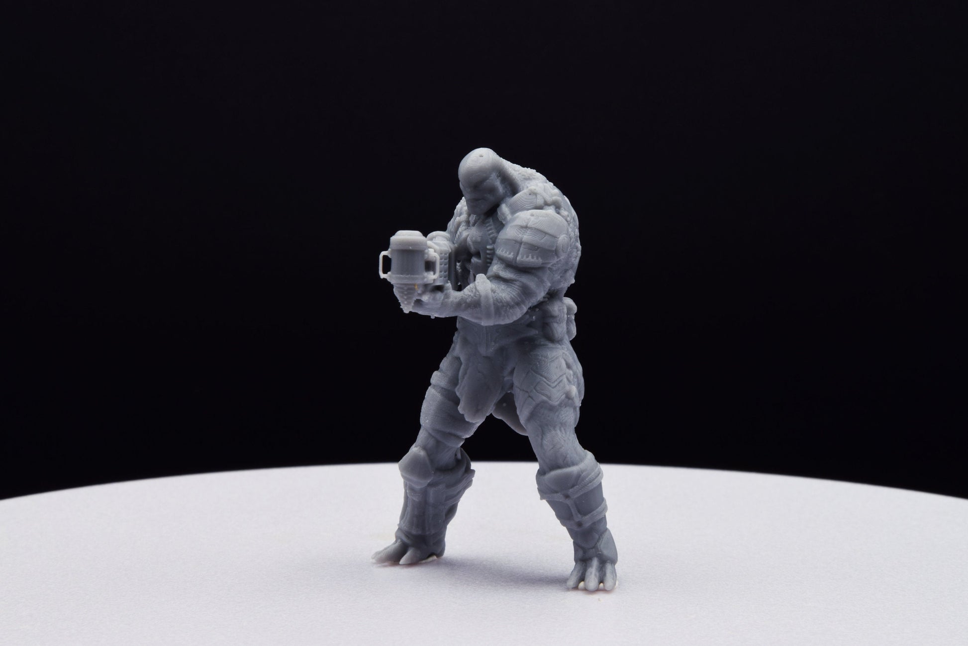 Gears Of War Swarm Scion Dropshot [4] Miniature - TheSTLSmith - 3D Printed with high quality resin for Skirmish/D&D games