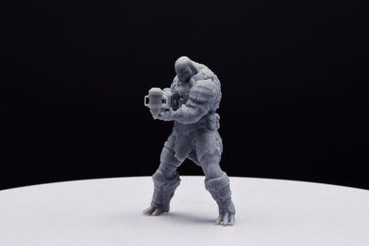 Gears Of War Swarm Scion Dropshot [4] Miniature - TheSTLSmith - 3D Printed with high quality resin for Skirmish/D&D games