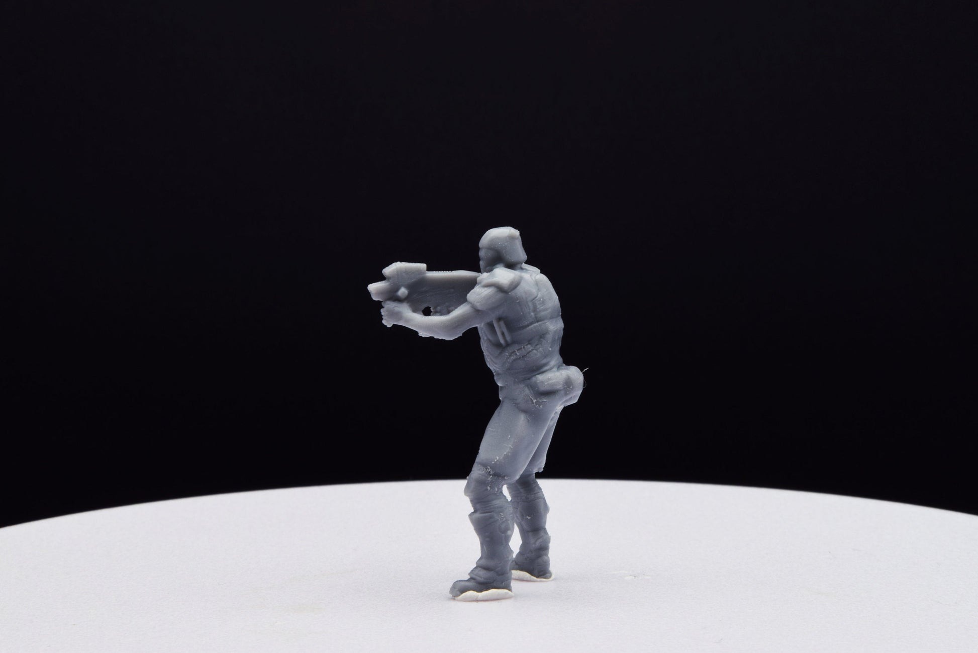 Doom ZSec Machinegun Miniature - Fanmade - TheSTLSmith - 3D Printed with high quality resin for Skirmish/D&D games