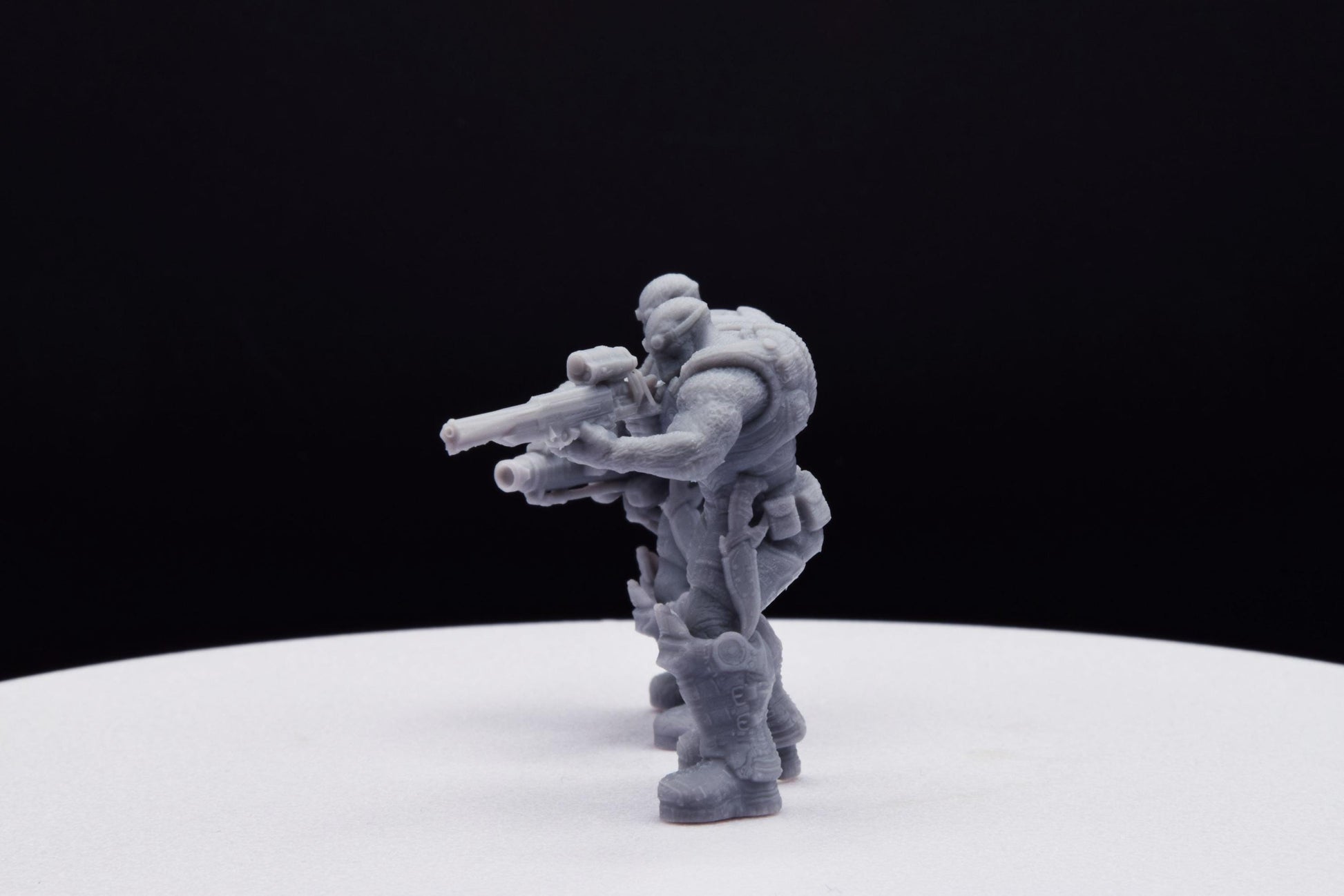 Gears Of War Drone Sniper Ot Miniature - TheSTLSmith - 3D Printed with high quality resin for Skirmish/D&D games