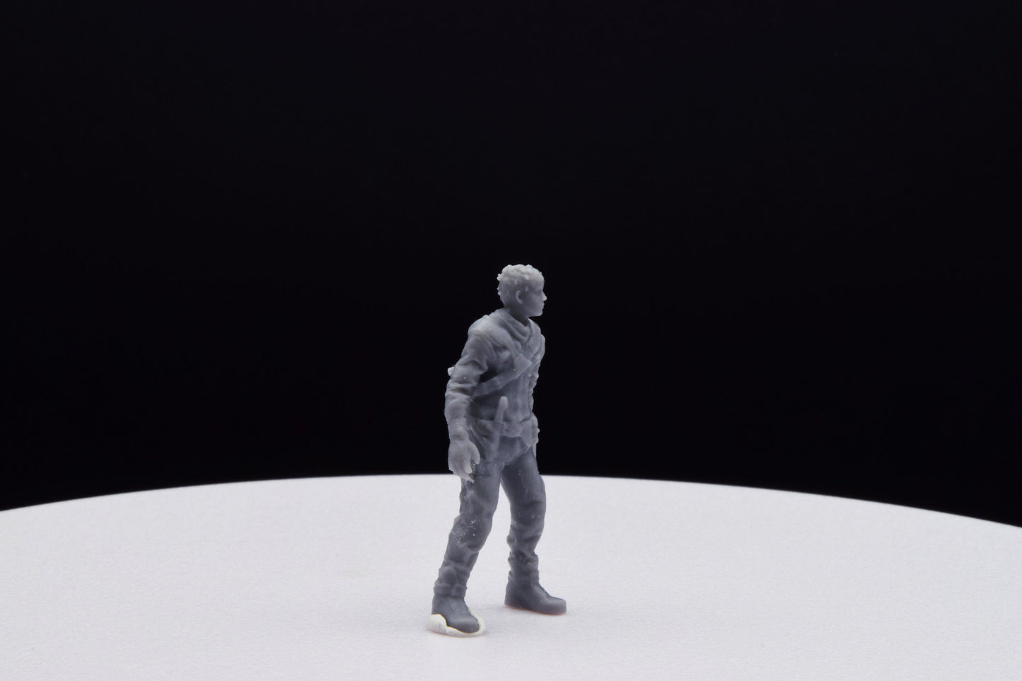 Gears Of War William Outsider Miniature - TheSTLSmith - 3D Printed with high quality resin for Skirmish/D&D games