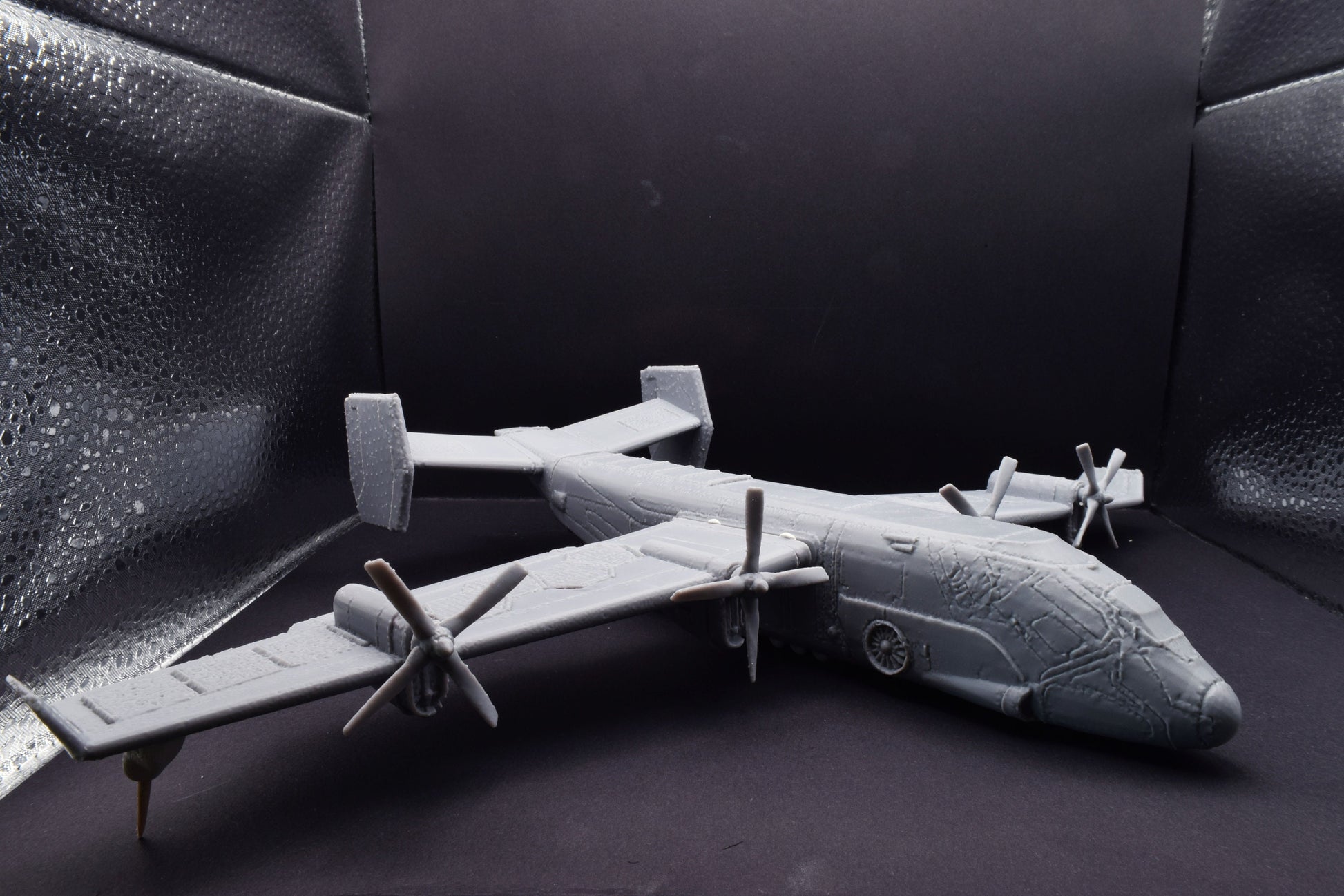 Gears Of War Condor Trasport Plane - TheSTLSmith - 3D Printed with high quality resin for Skirmish/D&D games