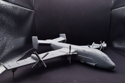 Gears Of War Condor Trasport Plane - TheSTLSmith - 3D Printed with high quality resin for Skirmish/D&D games