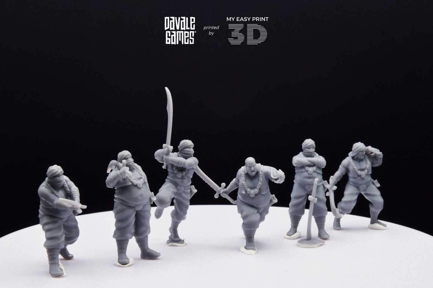 Merchant Guard - Davale Games - 3D Printed with high quality resin for LOTR/D&D games