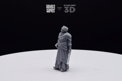 King of Snakes - Davale Games - 3D Printed with high quality resin for LOTR/D&D games