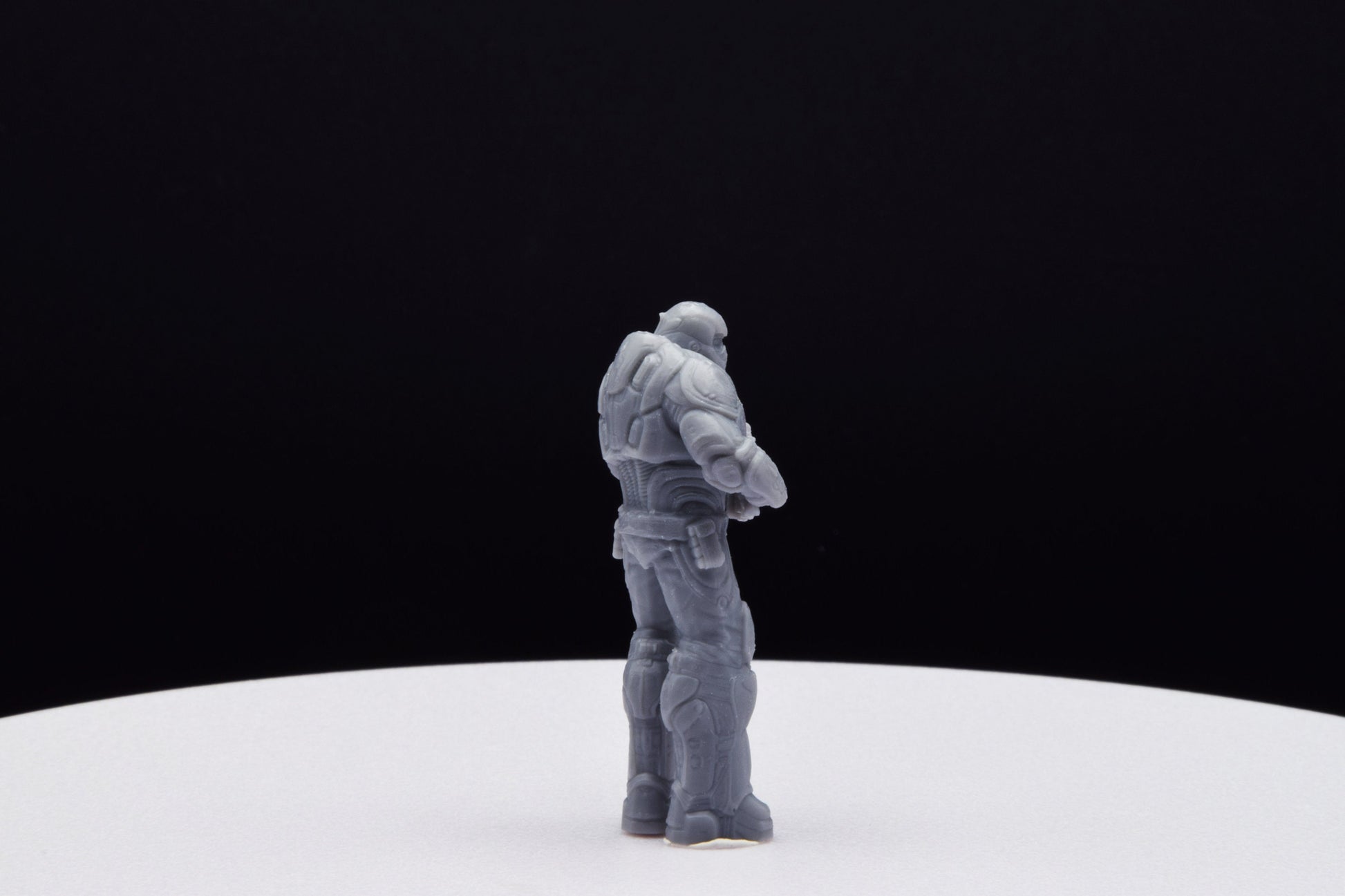 Gears Of War Onyx Guard Male Ot Miniature - TheSTLSmith - 3D Printed with high quality resin for Skirmish/D&D games