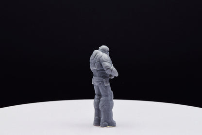 Gears Of War Onyx Guard Male Ot Miniature - TheSTLSmith - 3D Printed with high quality resin for Skirmish/D&D games
