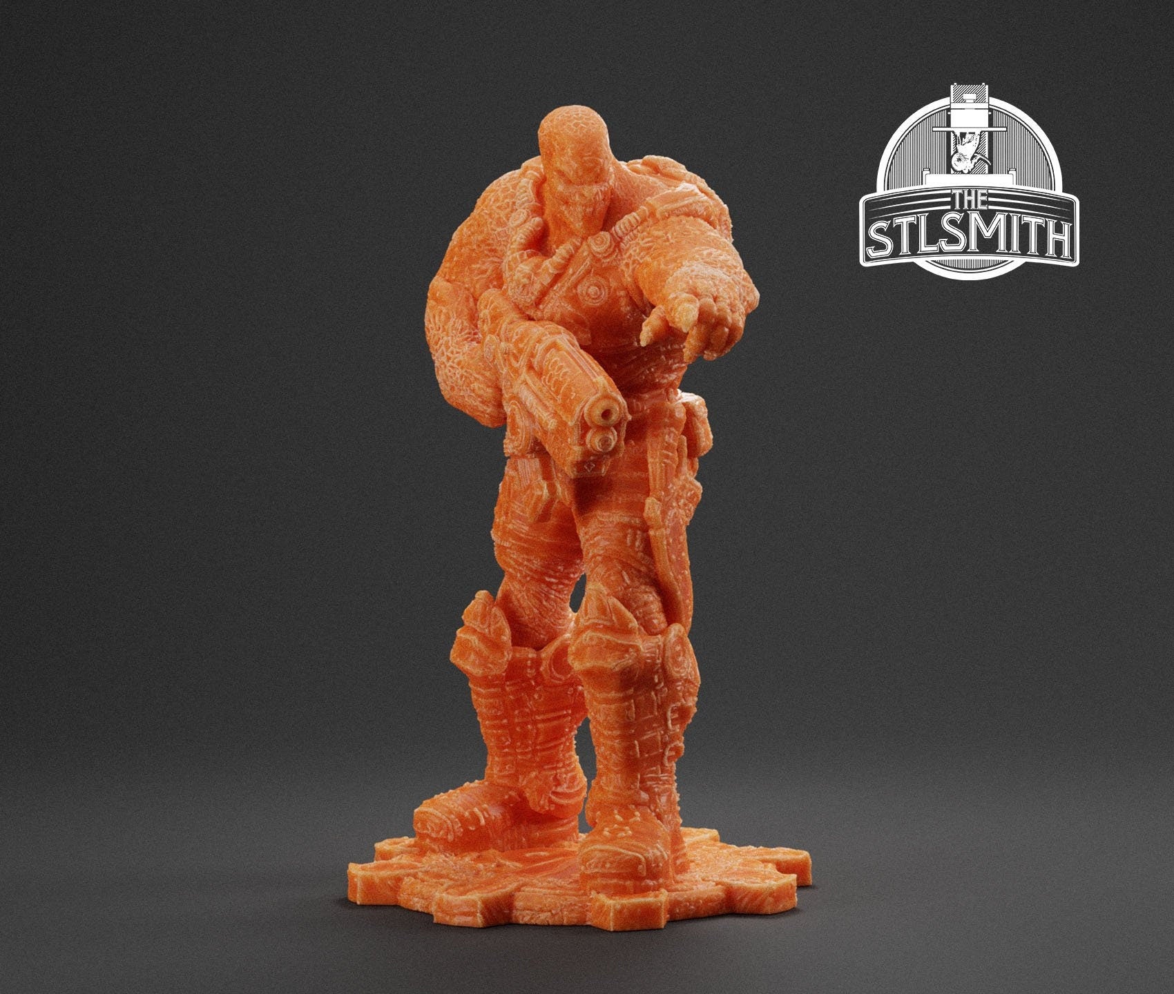 Gears Of War Drone Ot Miniature - TheSTLSmith - 3D Printed with high quality resin for Skirmish/D&D games