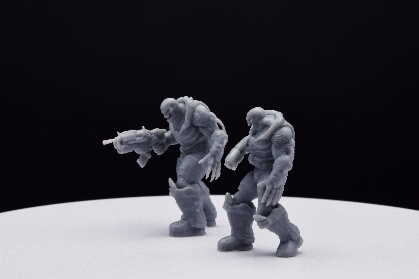 Gears Of War Lambent Drone Ot Miniature - TheSTLSmith - 3D Printed with high quality resin for Skirmish/D&D games
