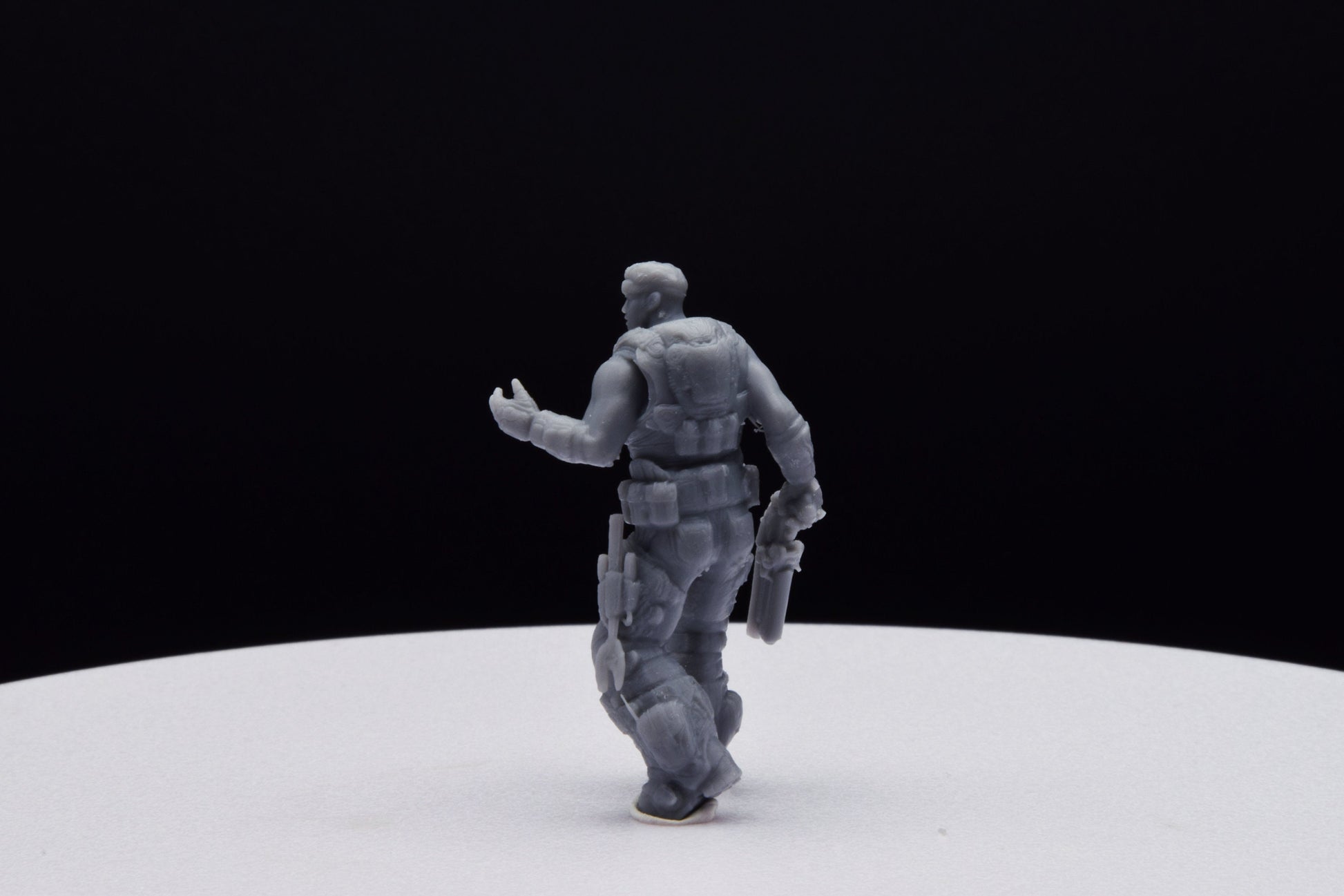 Gears Of War Damon Baird Summer Ot Miniature - TheSTLSmith - 3D Printed with high quality resin for Skirmish/D&D games