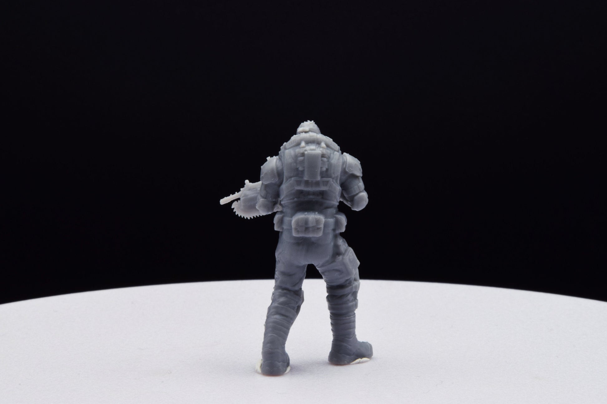 Gears Of War COG Marcus Old Miniature - TheSTLSmith - 3D Printed with high quality resin for Skirmish/D&D games