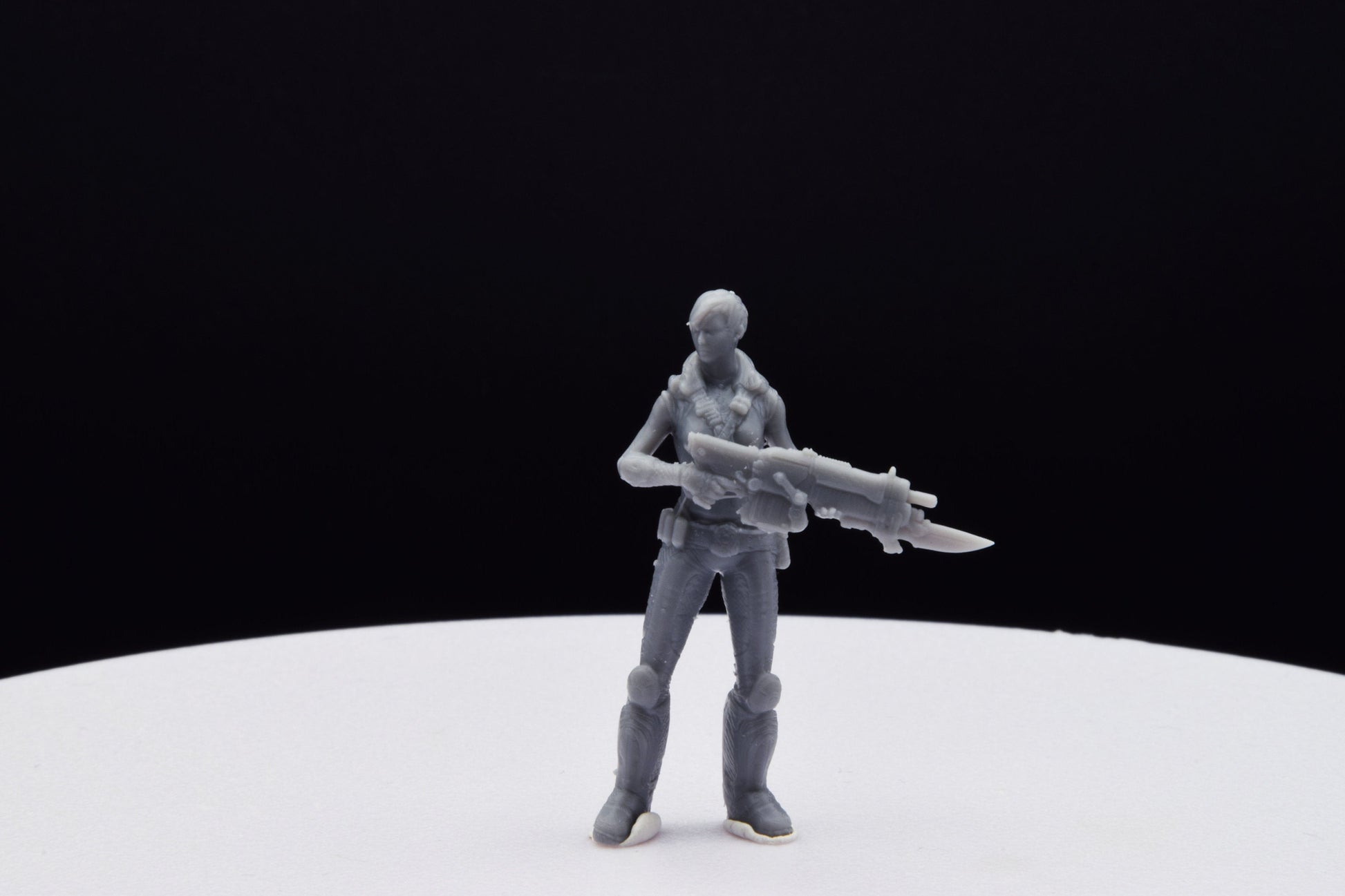 Gears Of War Alex Brand Ot Miniature - TheSTLSmith - 3D Printed with high quality resin for Skirmish/D&D games