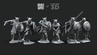 Huscarls (ODIN) - Mythology at Wars - Davale Games - Historical games - 3D Printed with high quality resin