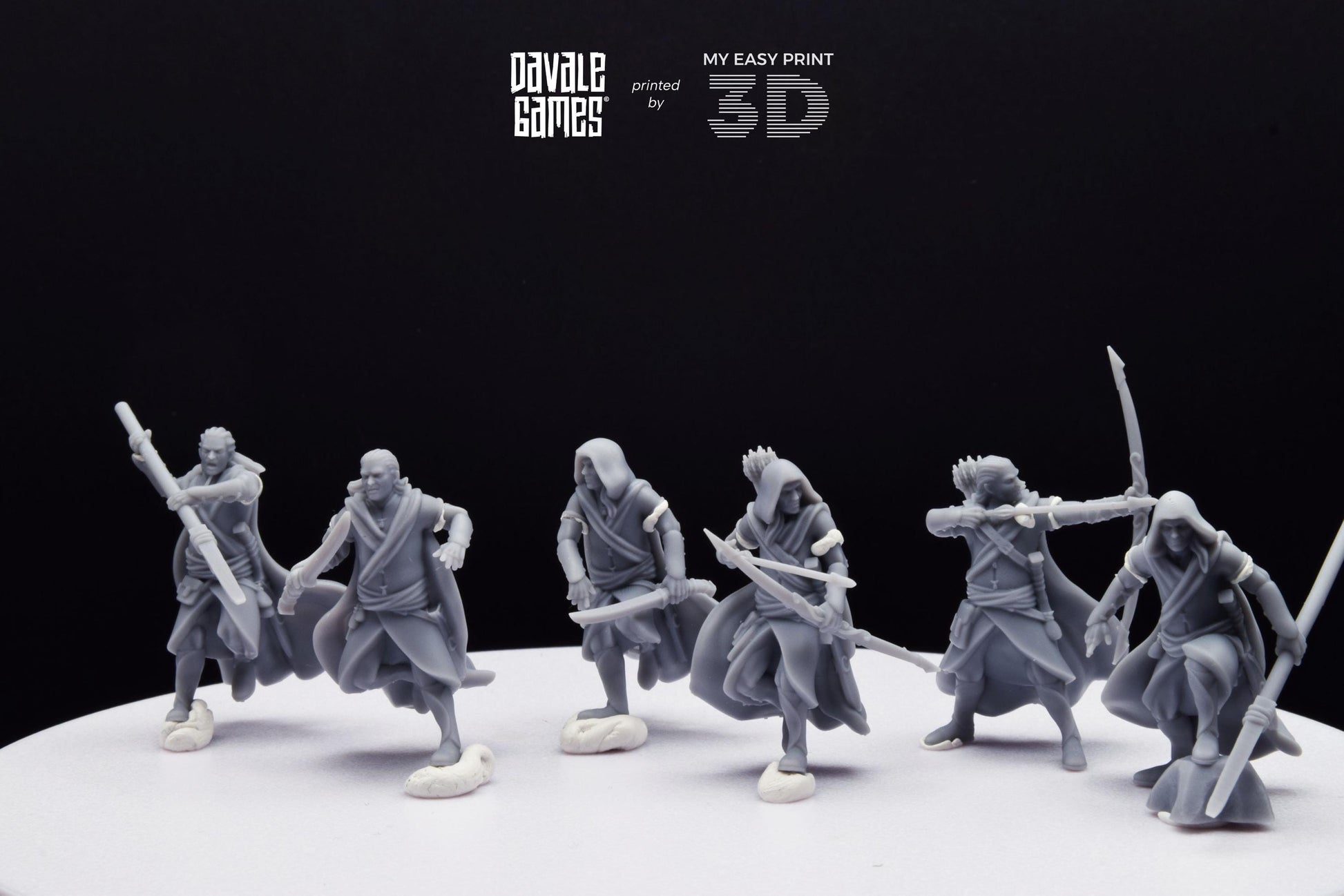Wandering Bloody Elf - Davale Games - 3D Printed with high quality resin for LOTR/D&D games