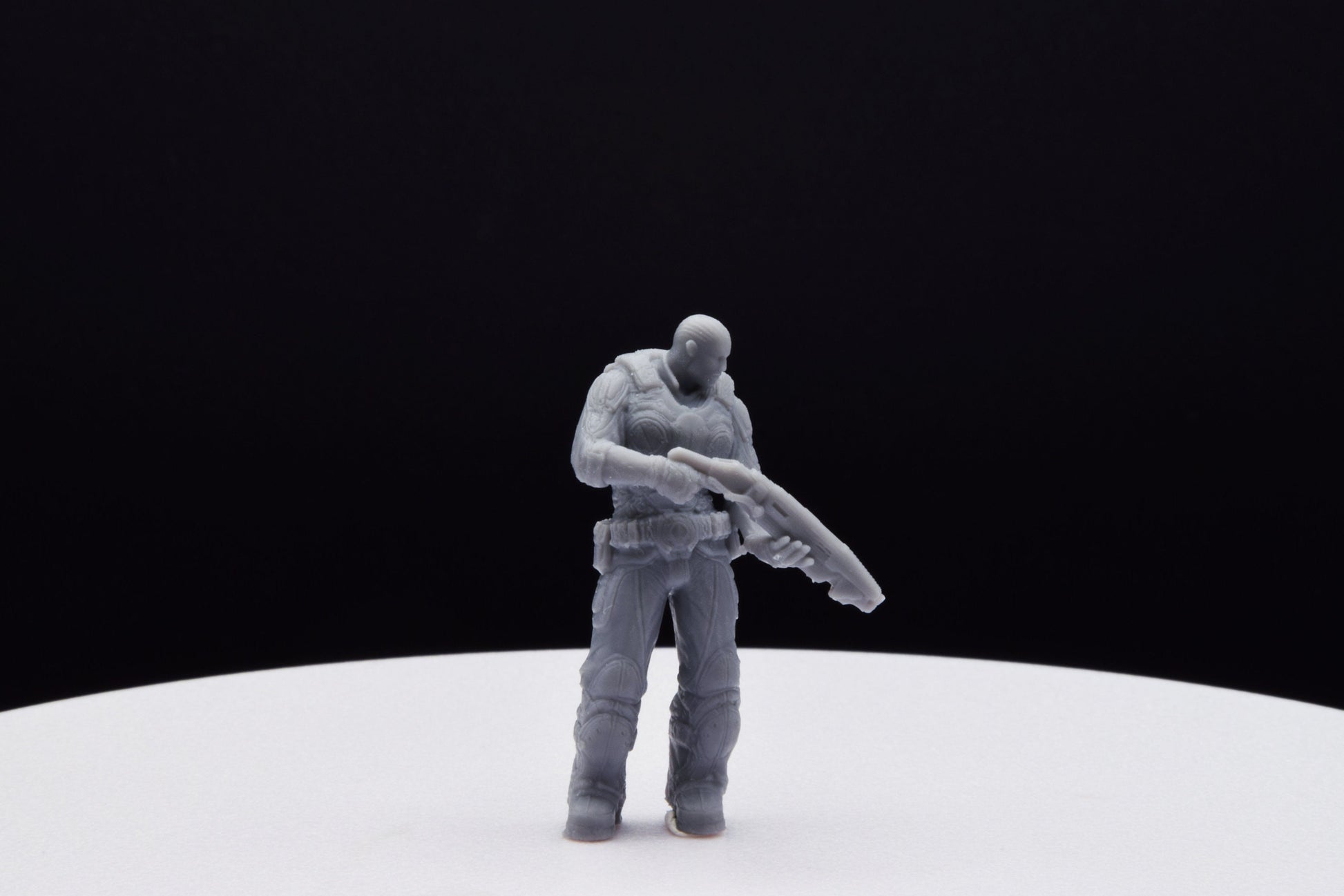 Gears Of War Jace Stratton Ot Miniature - TheSTLSmith - 3D Printed with high quality resin for Skirmish/D&D games