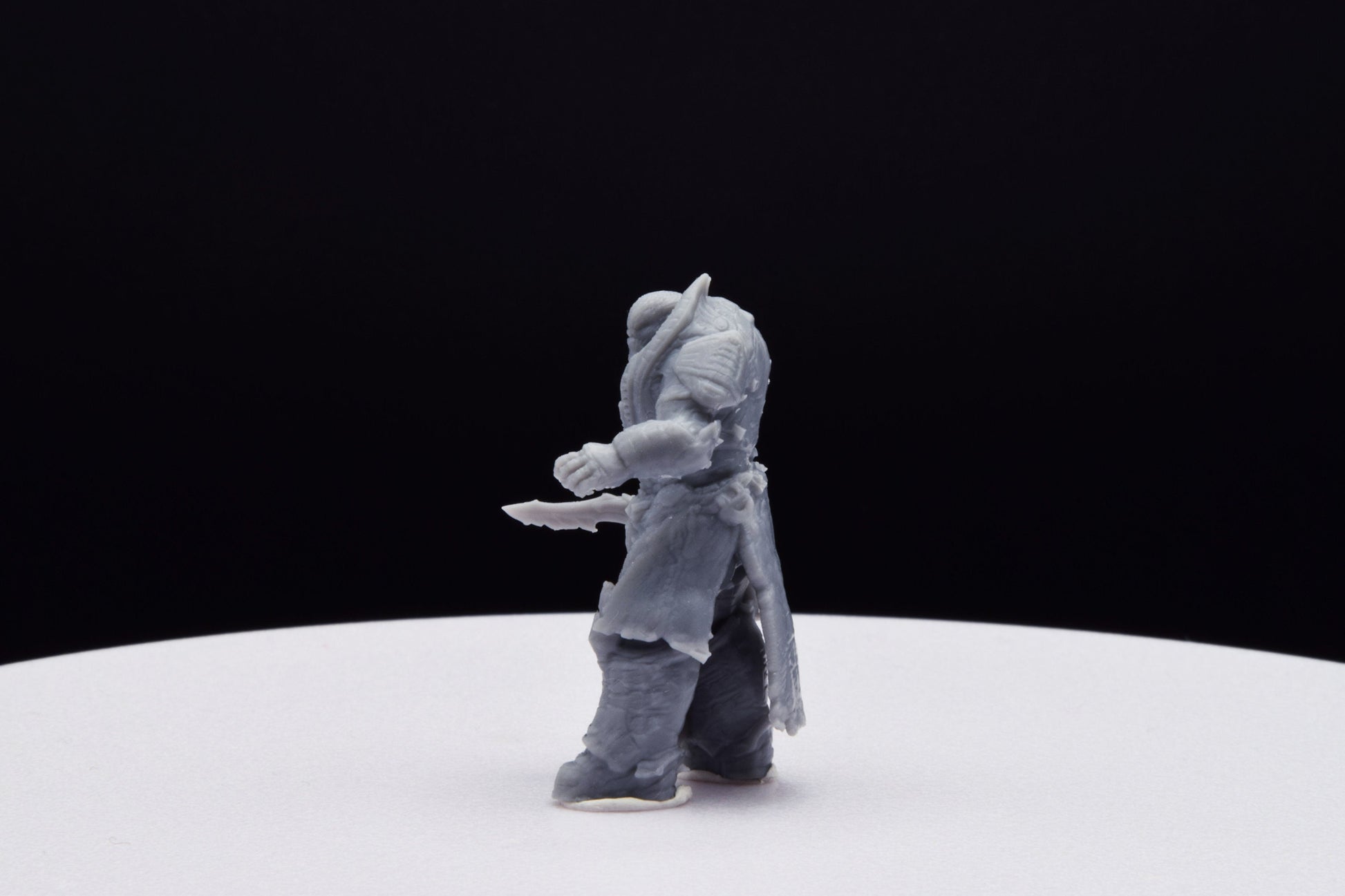 Gears Of War General Raam Ot Miniature - TheSTLSmith - 3D Printed with high quality resin for Skirmish/D&D games