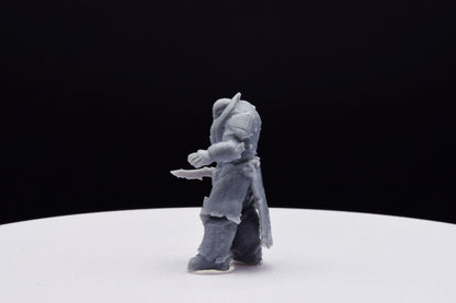 Gears Of War General Raam Ot Miniature - TheSTLSmith - 3D Printed with high quality resin for Skirmish/D&D games