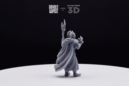 Bordörgin The Great Sorcerer - Dragon Army - Davale Games - 3D Printed with high quality resin for LOTR/D&D games